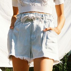 Free People Denim Shorts